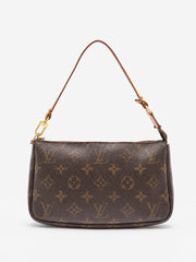 Louis Vuitton Accessories Pochette Brown Canvas