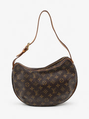 Louis Vuitton Croissant MM Brown Canvas