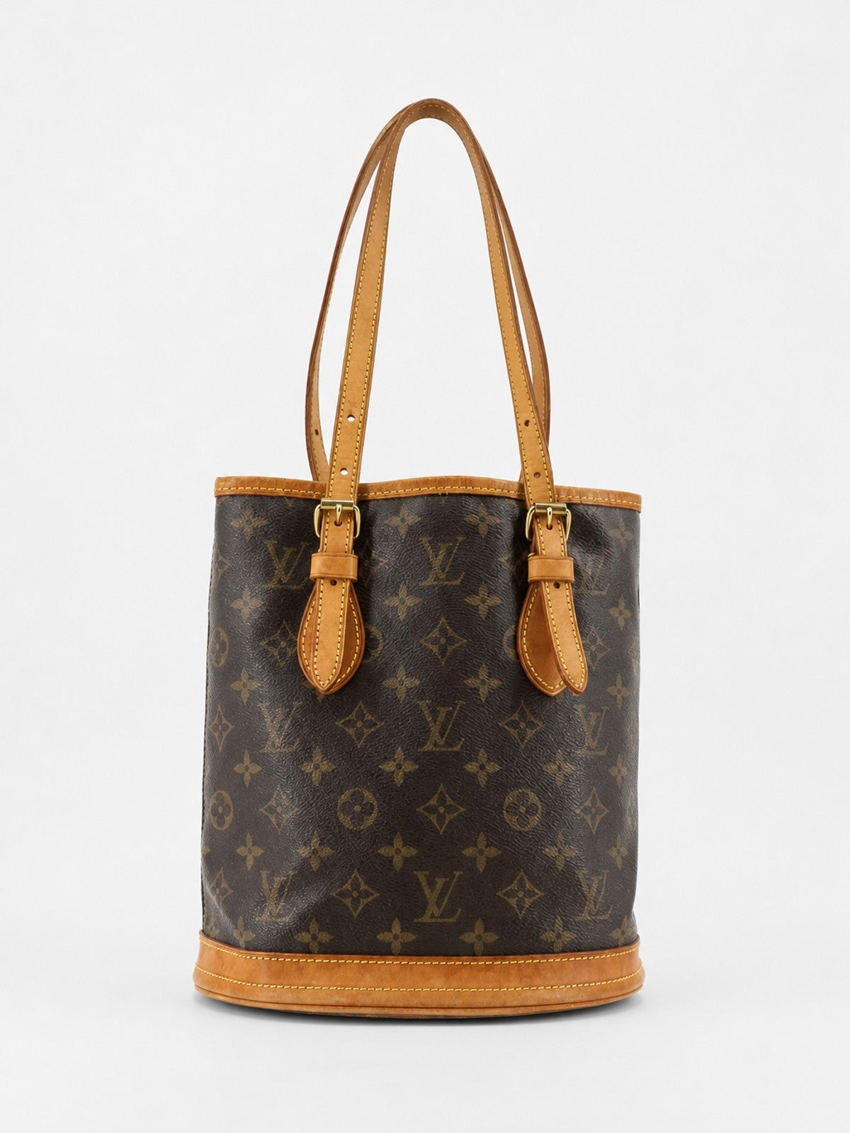 Louis Vuitton Mini Bucket Brown Canvas