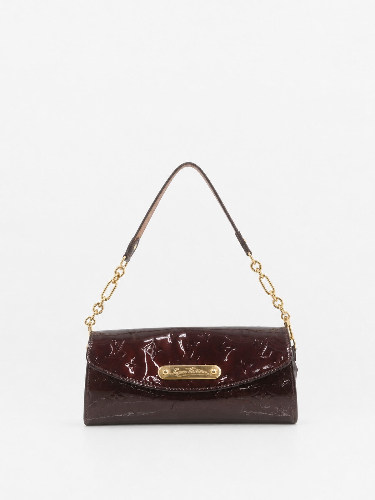 Louis Vuitton Sunset Boulevard Bordeaux Vernis leather